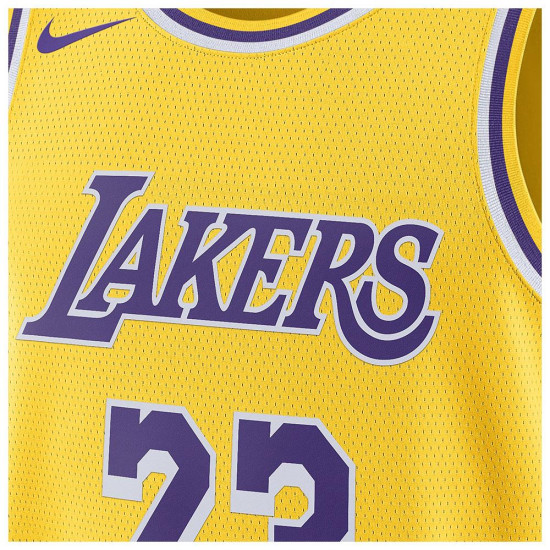 Nike Ανδρική φανέλα Los Angeles Lakes Icon Edition Dri-FIT NBA Swingman Jersey